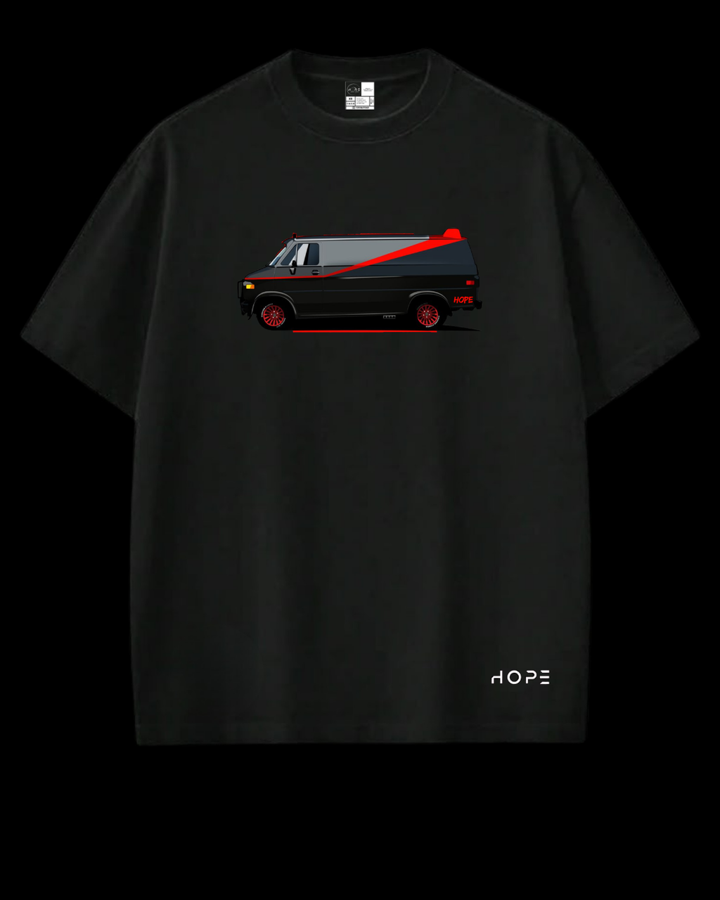 A - Team oversized T Shirt