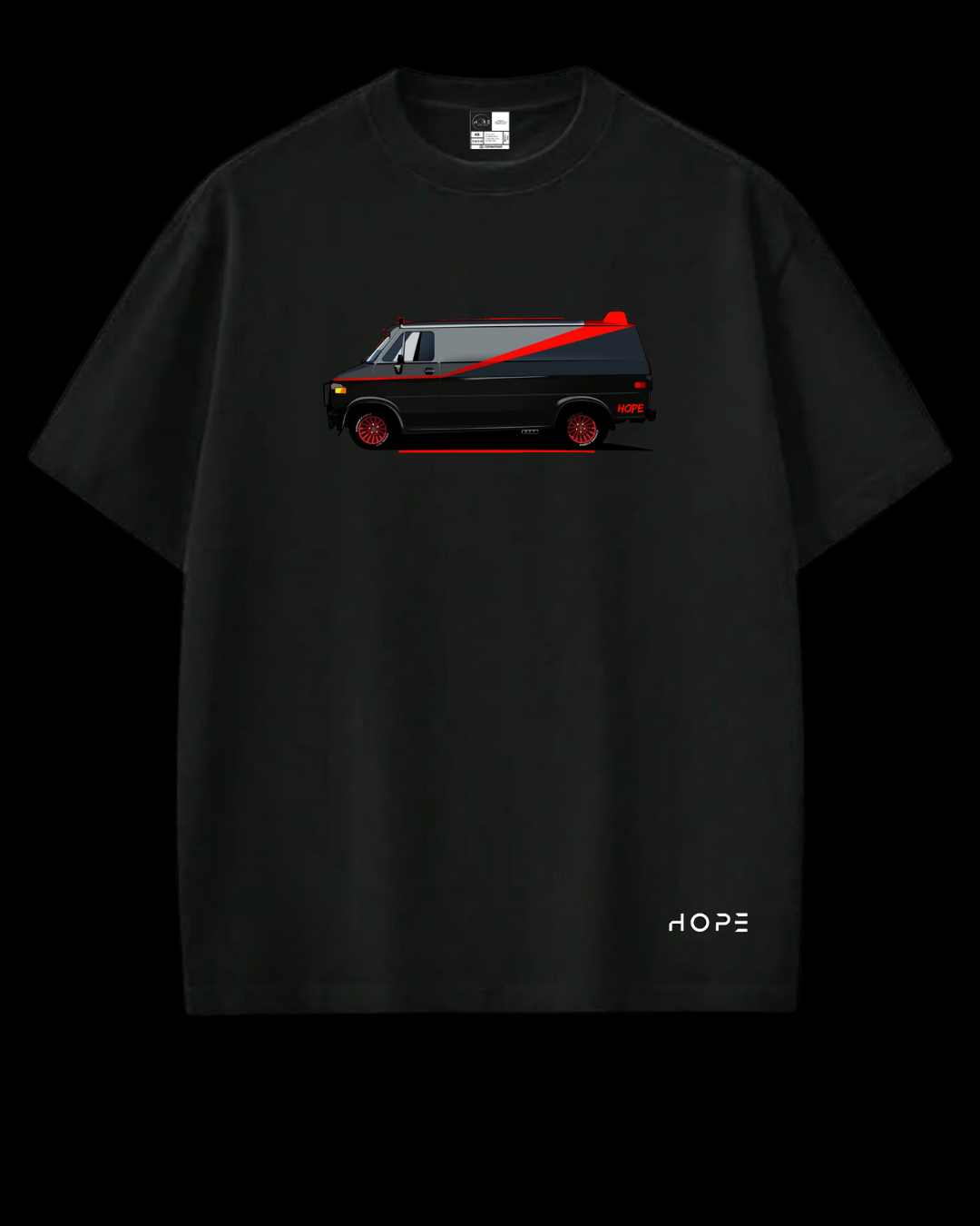 A - Team oversized T Shirt