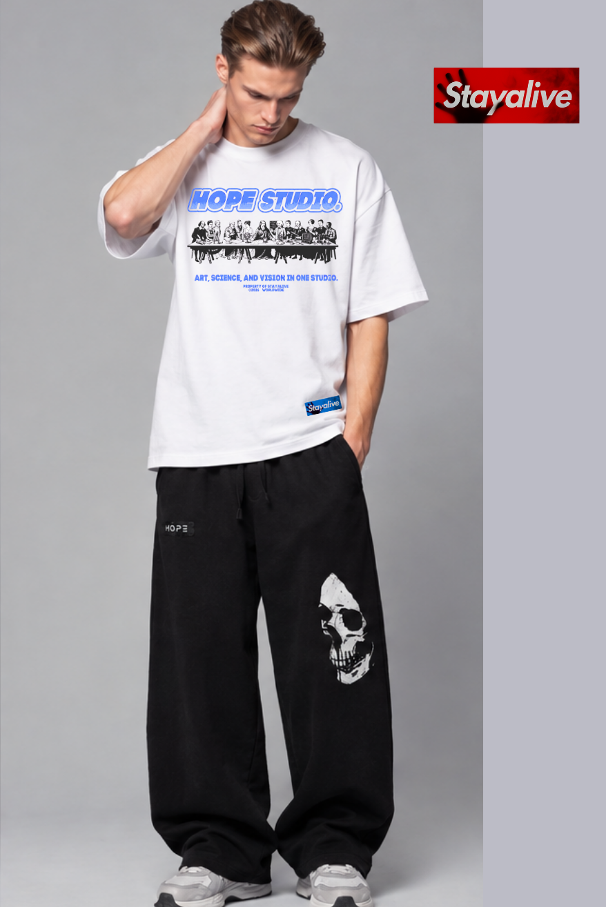 Camiseta Hope oversized The Last Supper