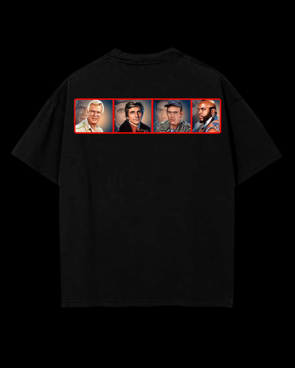 A - Team oversized T Shirt