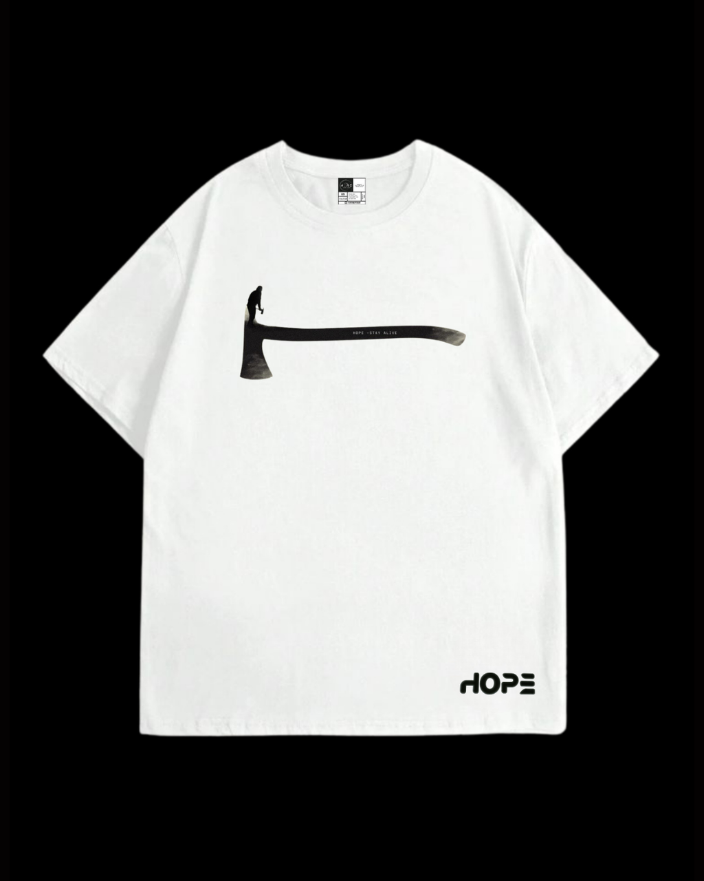 Camiseta Hope oversized overlook