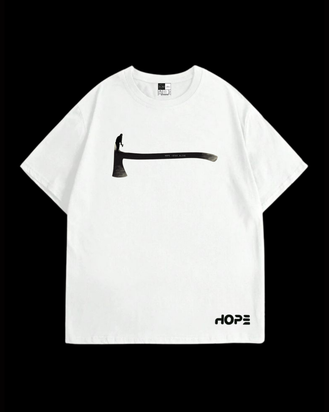 Camiseta Hope oversized overlook