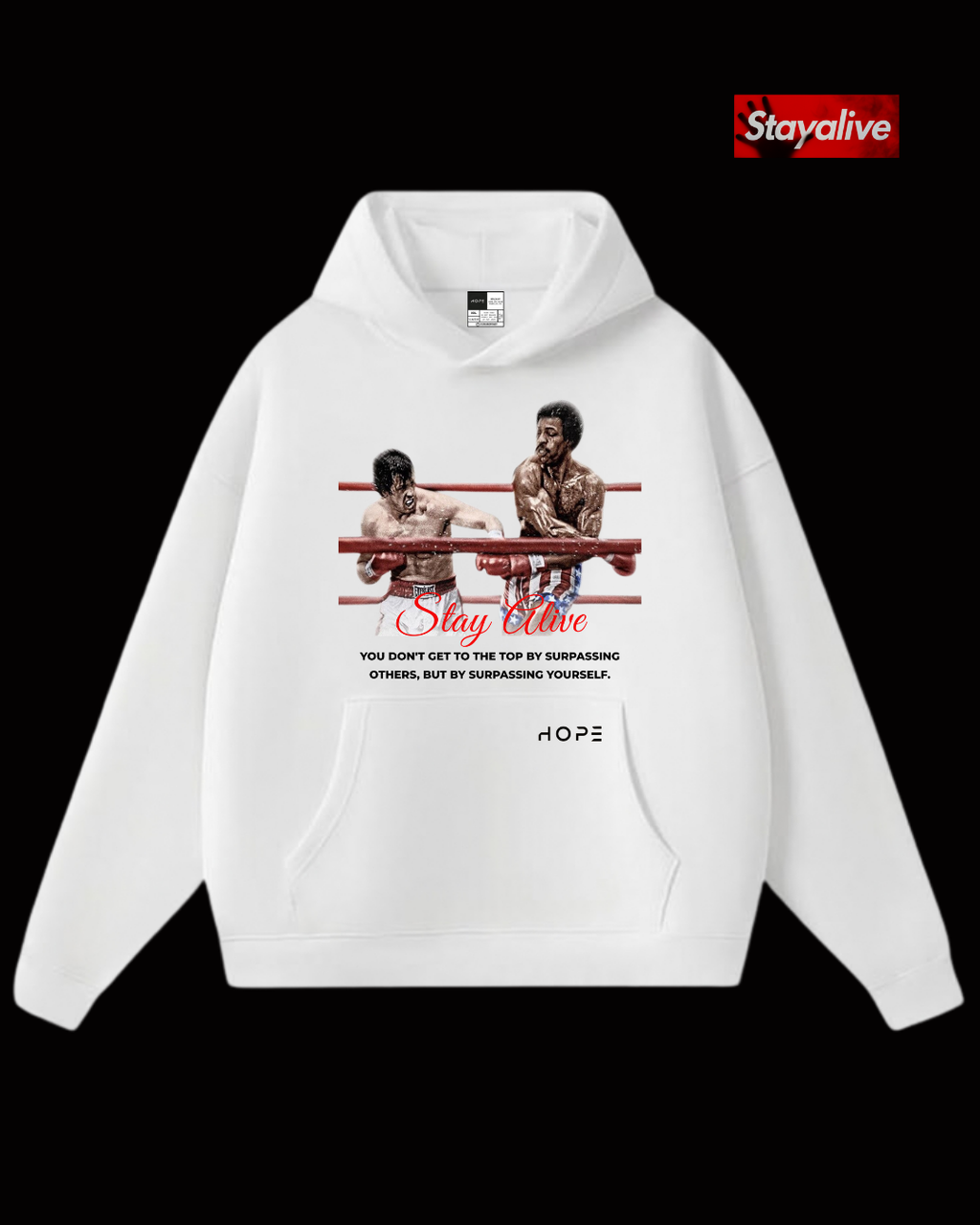 Buzo Hoodie Hope Rocky x Apollo Creed