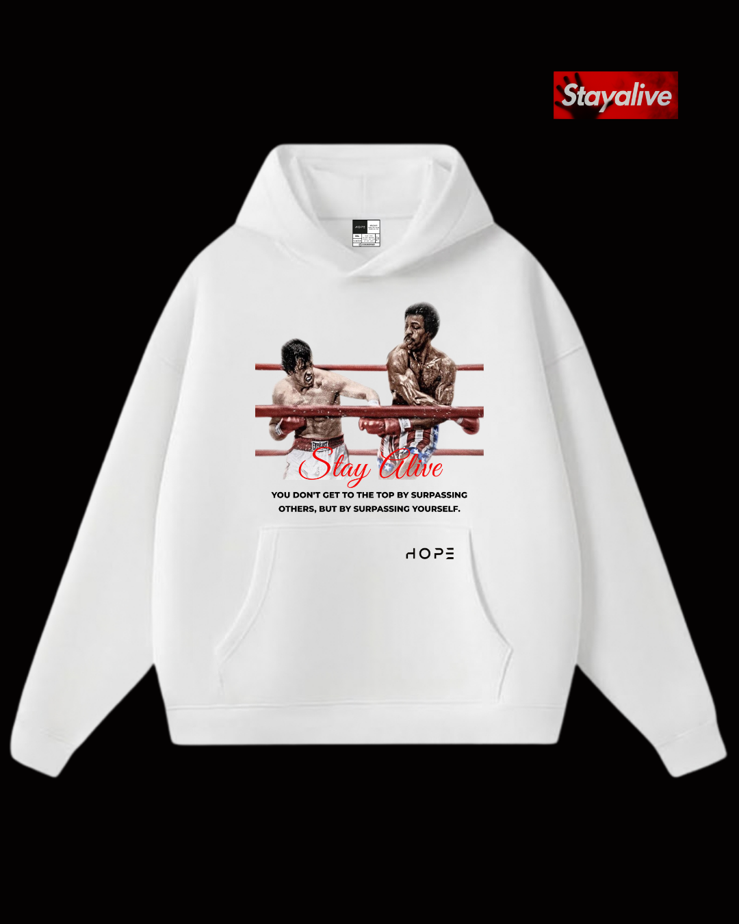 Buzo Hoodie Hope Rocky x Apollo Creed