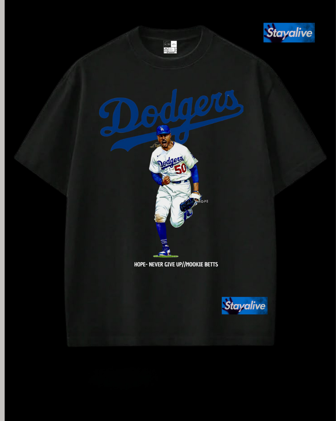Camiseta Hope oversized L.A Dodgers