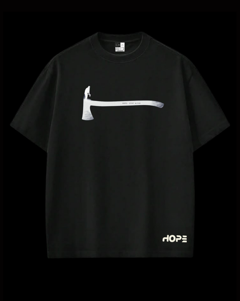 Camiseta Hope oversized overlook