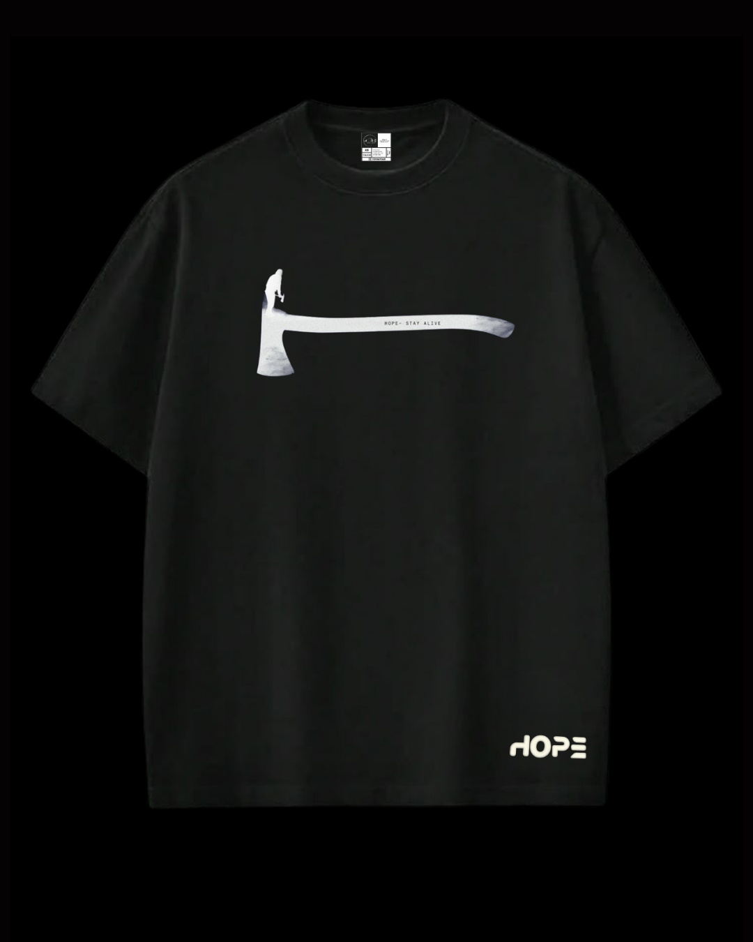 Camiseta Hope oversized overlook