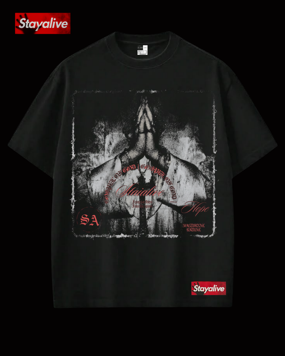 Camiseta Hope oversized Prayer