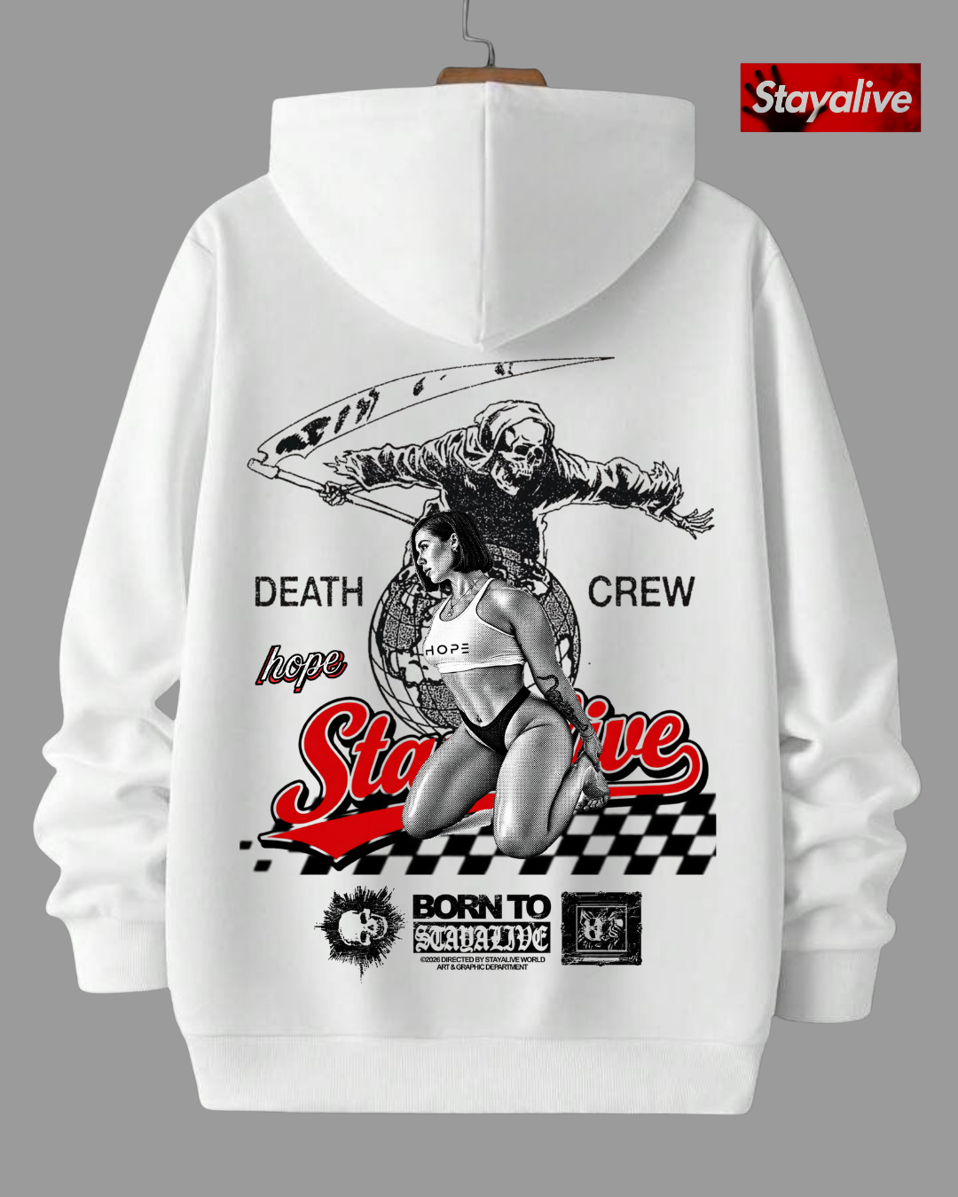 Buzo Hoodie Hope Death Crew