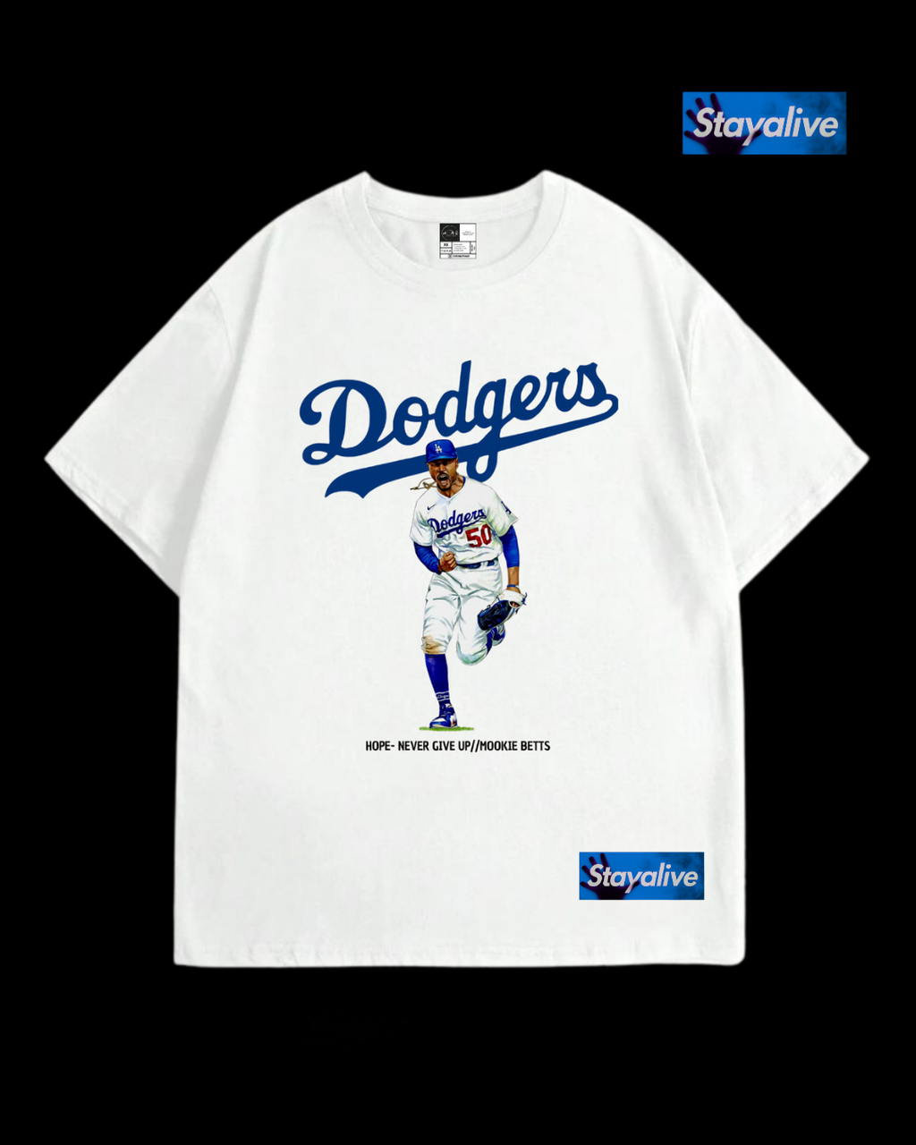 Camiseta Hope oversized L.A Dodgers