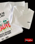 Camiseta Hope oversized Life is short