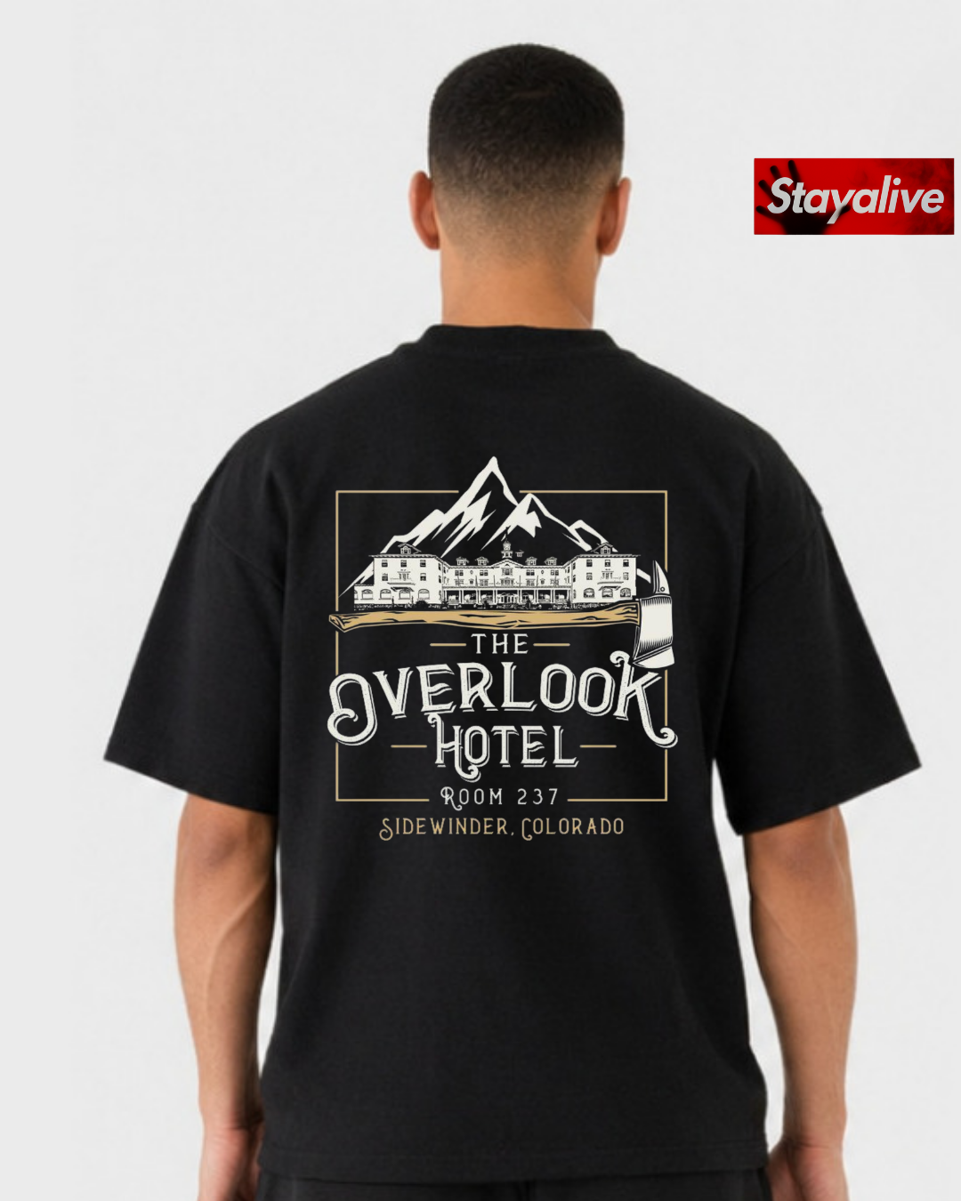 Camiseta Hope oversized overlook