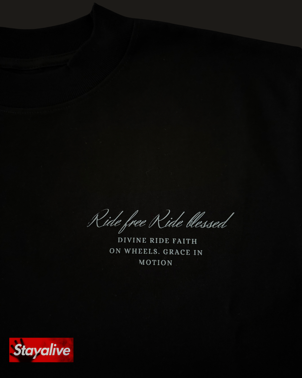 Camiseta Hope oversized Ride with me