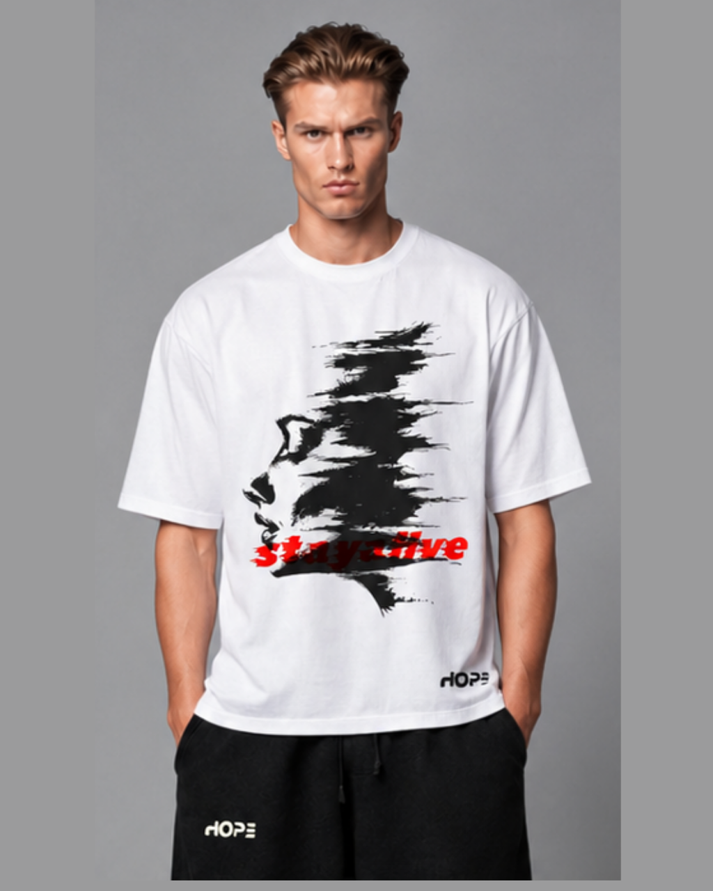 Camiseta Hope oversized Windgirl
