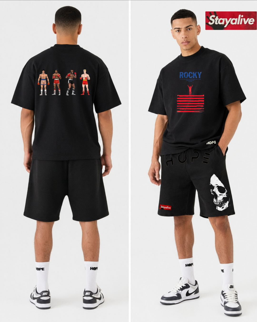 Camiseta hope Rocky Balboa