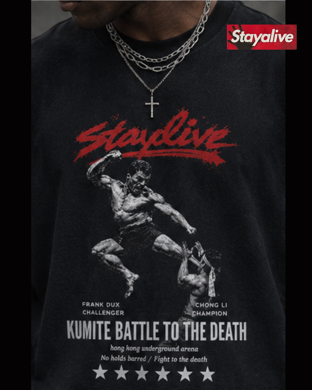 Camiseta Oversized Hope Bloodsport