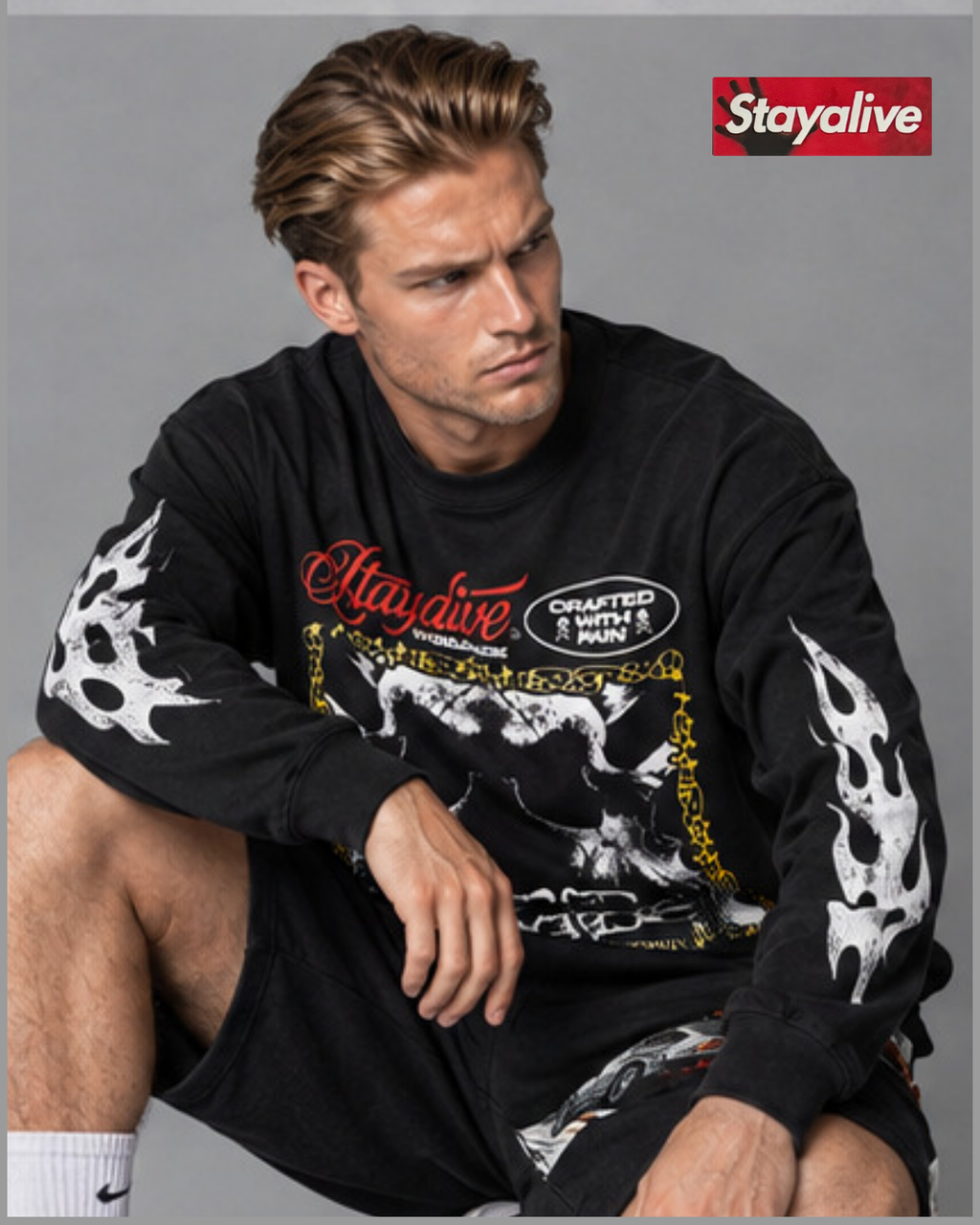 Camiseta manga larga Hope Dead Inside