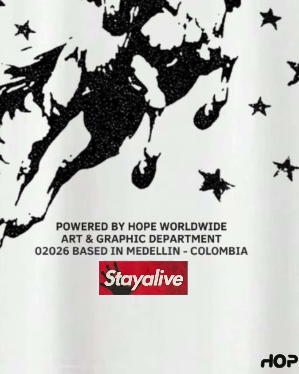 Camiseta Hope oversized Pegassus