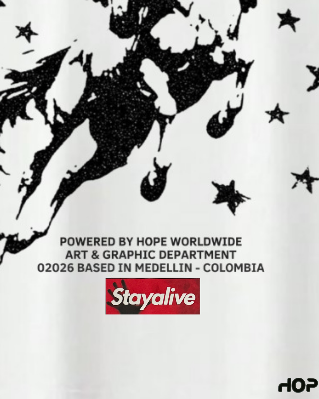 Camiseta Hope oversized Pegassus