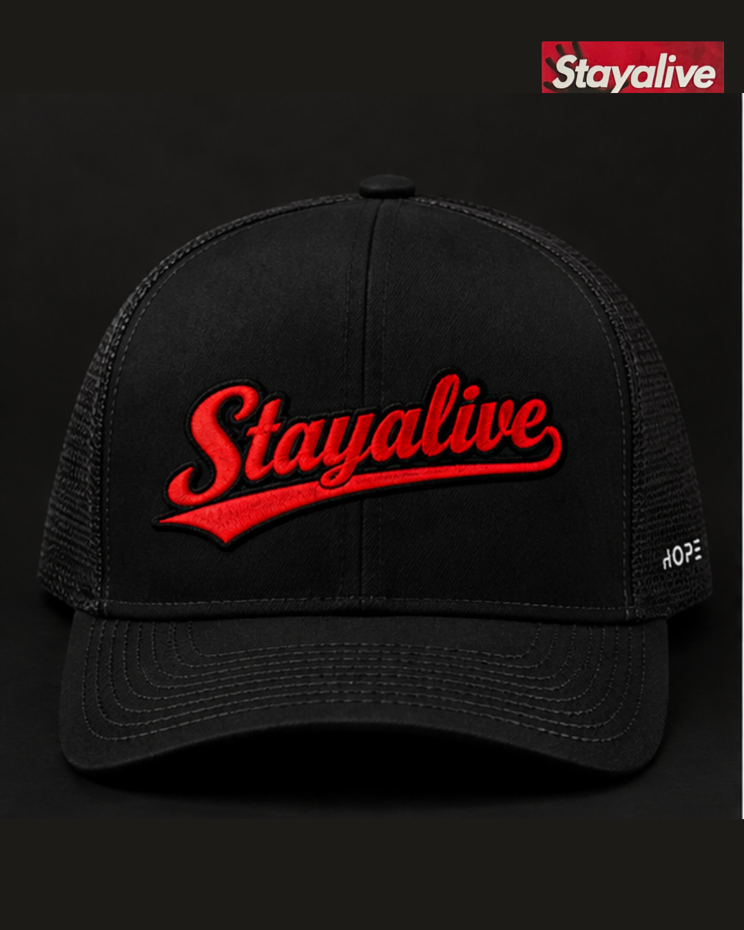 Gorra Trucker Hope Stayalive