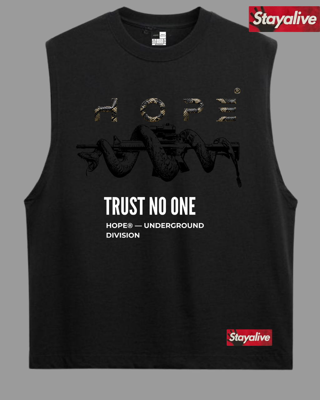 Camisilla (Muscle tee) Hope Trust No One