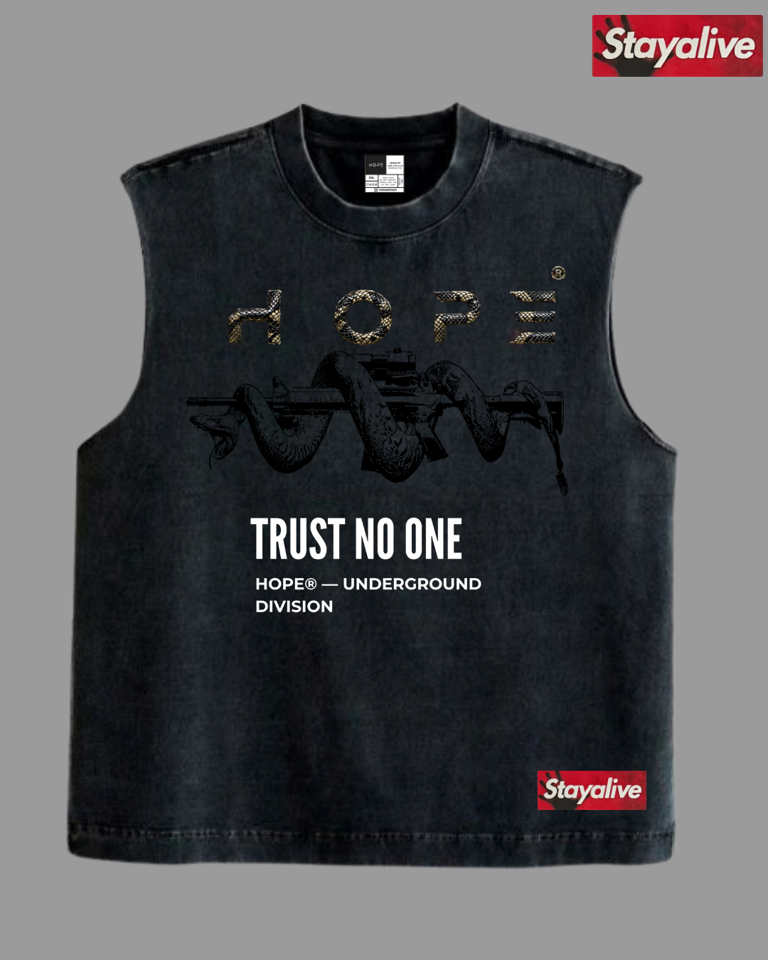 Camisilla (Muscle tee) Hope Trust No One