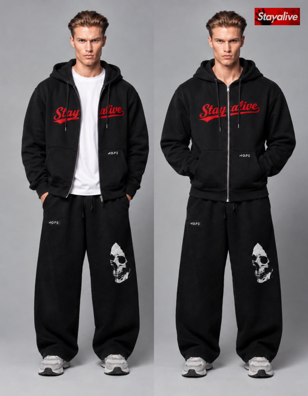 Buzo Hoodie Hope Stayalive