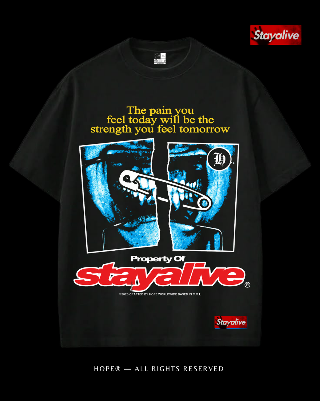 Camiseta Hope Pain