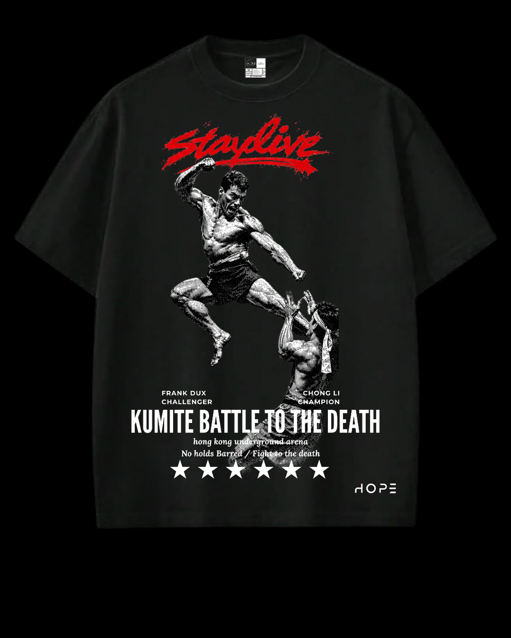 Camiseta Oversized Hope Bloodsport