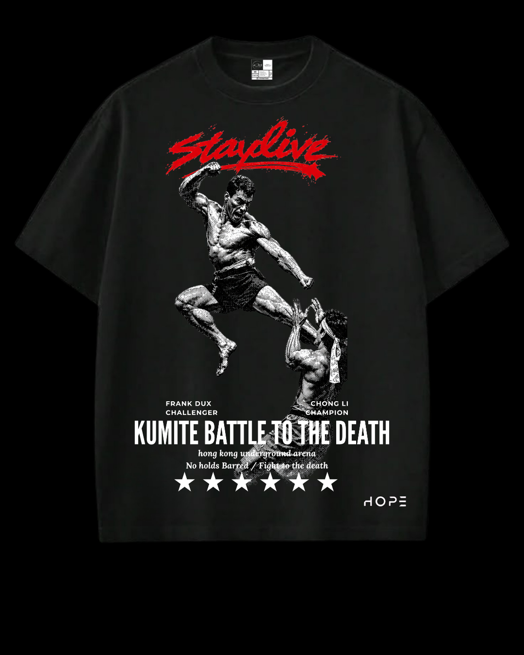 Camiseta Oversized Hope Bloodsport