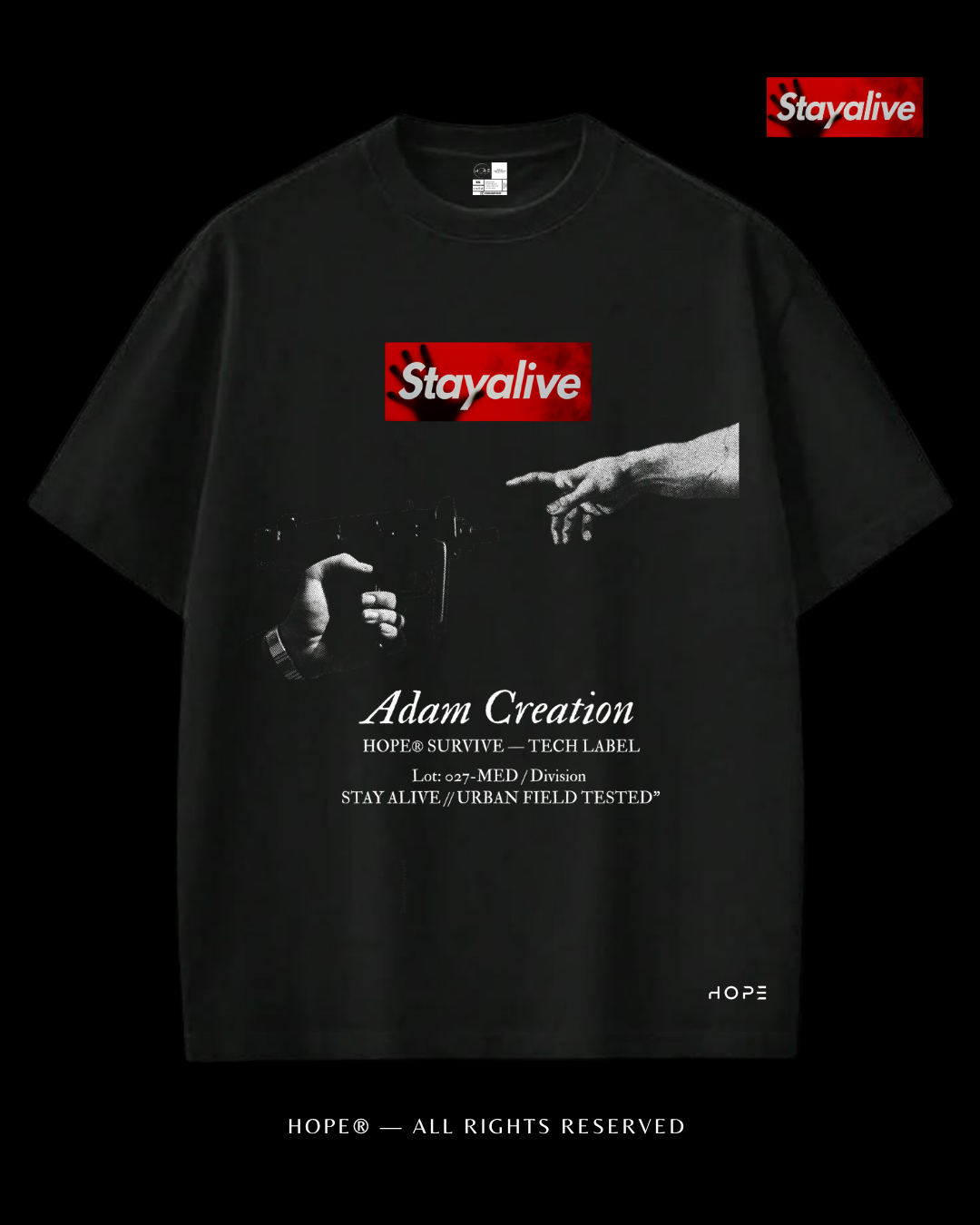 Adam Creation Oversized T Shirt