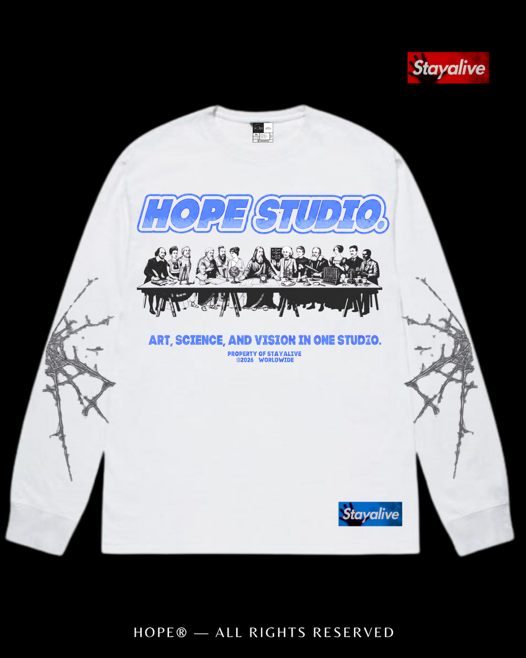 Camiseta manga larga Hope The Last Supper