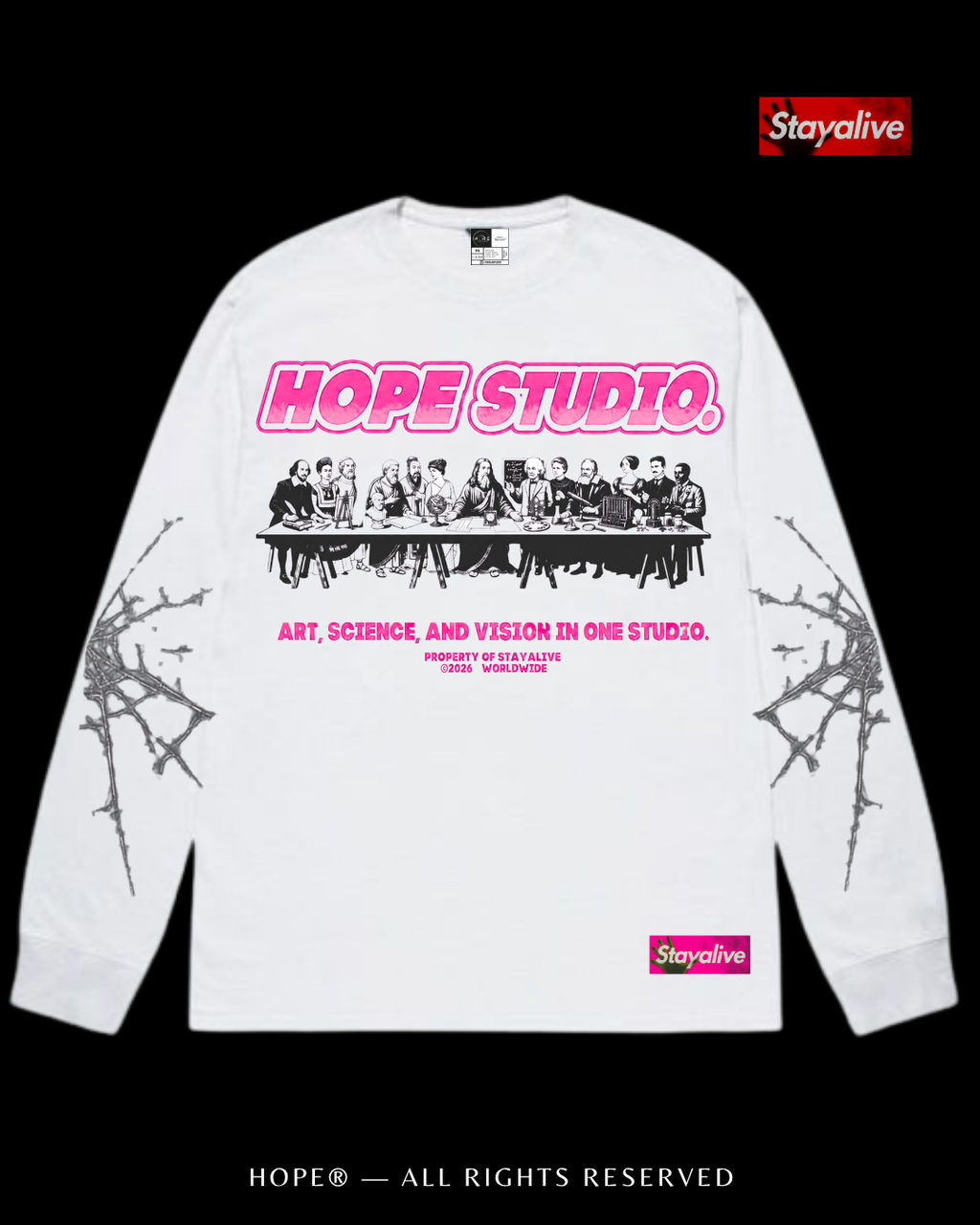 Camiseta manga larga Hope The Last Supper