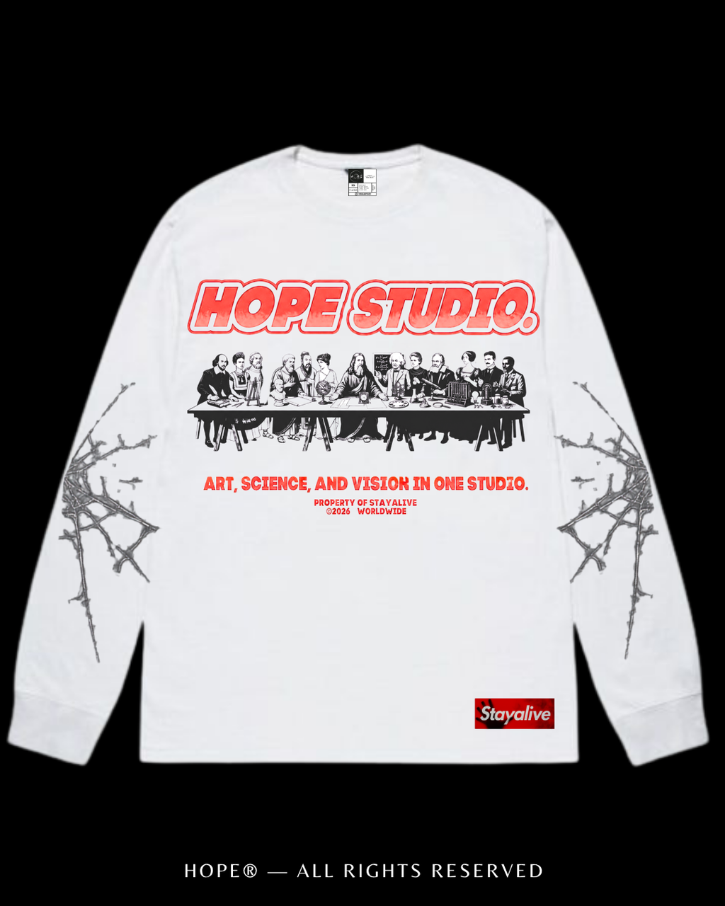 Camiseta manga larga Hope The Last Supper