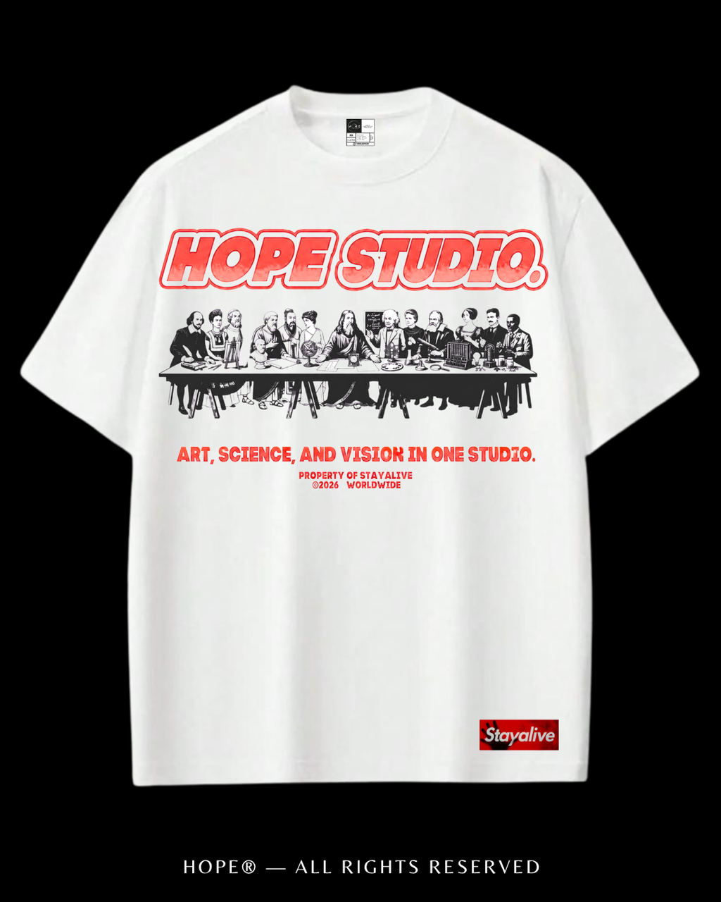 Camiseta Hope oversized The Last Supper