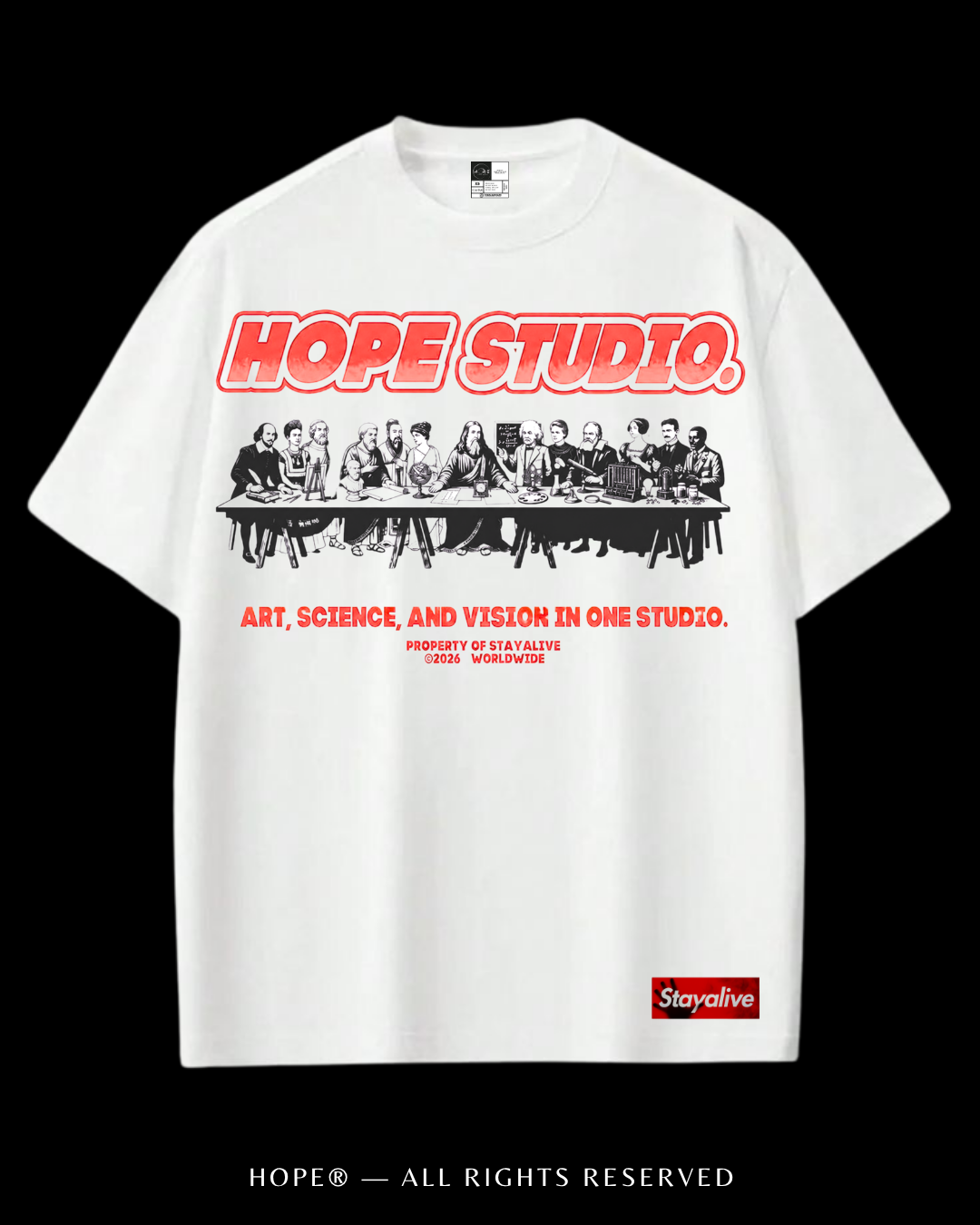 Camiseta Hope oversized The Last Supper