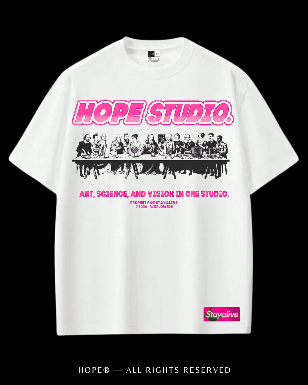 Camiseta Hope oversized The Last Supper